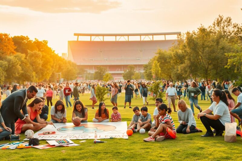 Crafting Community Legacy Projects from Major Sports Events