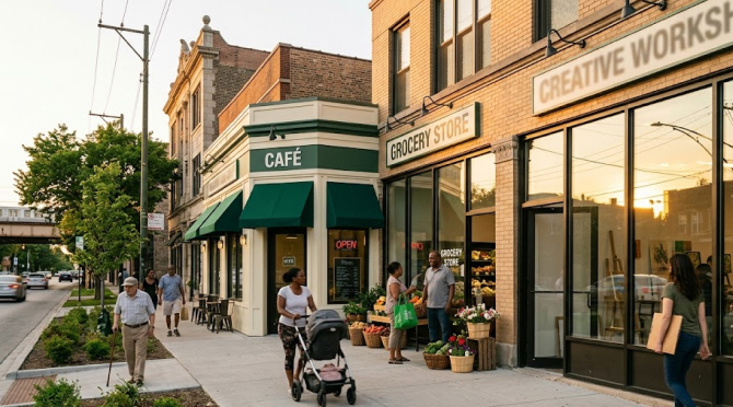 Neighborhood-Level Business Growth Driven by Targeted Lending