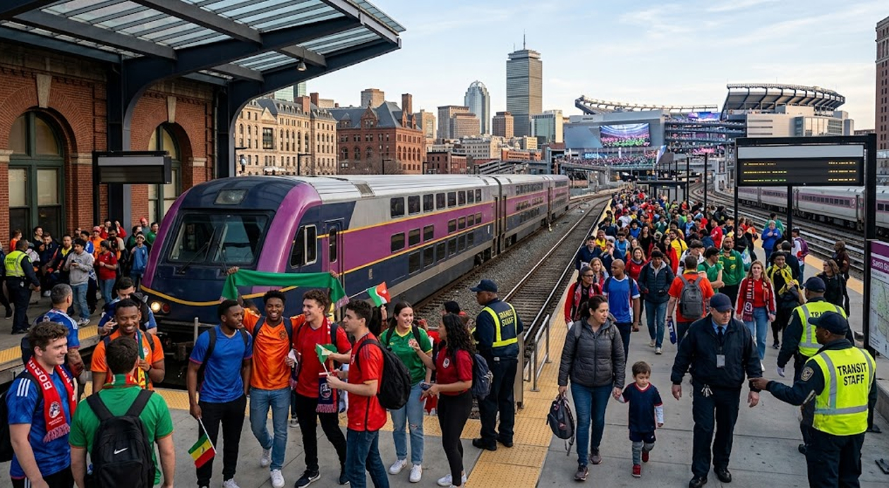 How Boston's World Cup Rail Success Could Reshape Transportation For Future Sporting Events