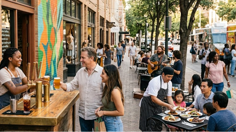 Downtown Businesses Captured New International Customers