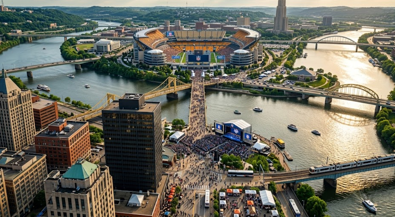 How Pittsburgh's $177 Million NFL Draft Impact Could Change The Case For Hosting Major Sports Events
