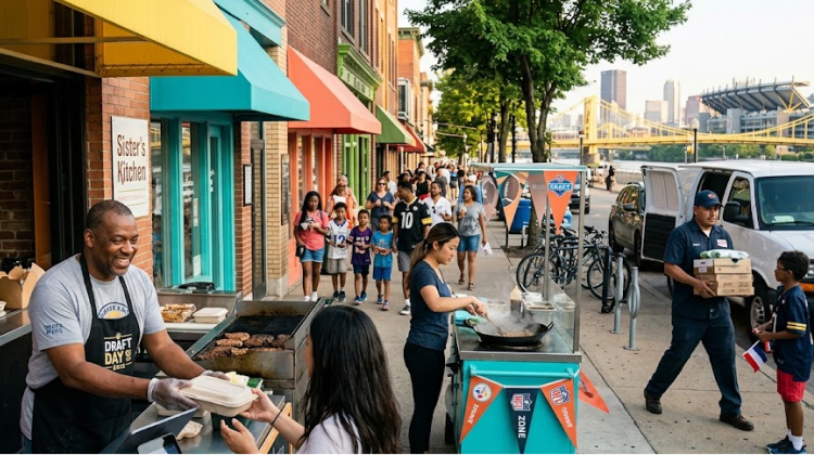 Local Businesses Received A Meaningful Share Of The Activity