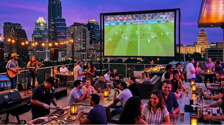 Sports Bars And Entertainment Districts Became Community Gathering Places