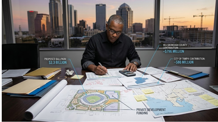 The $796 Million County Contribution Is The Central Public-Sector Question