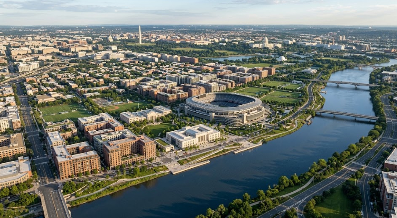 Washington, D.C.’s 180-Acre RFK Campus Could Become A New Model For Sports-Led Urban Development