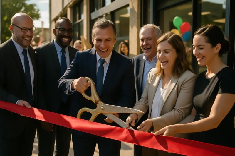 Portage Ribbon Cuttings Invite Public Support