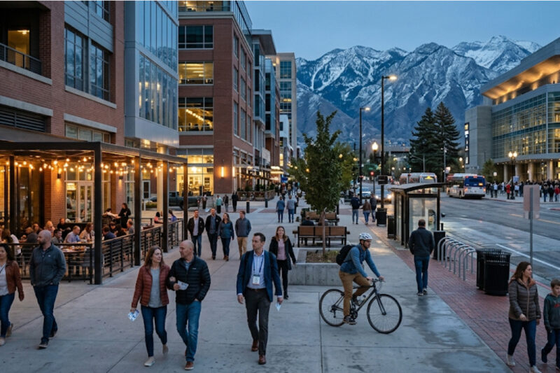 Salt Lake City’s $1.2 Billion Sports District Could Turn Downtown Into A Year-Round Destination