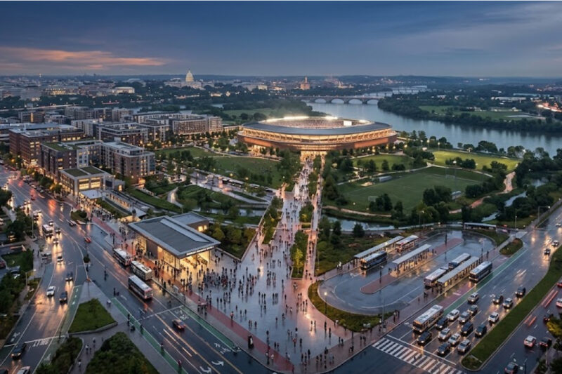 Washington, D.C.’s $305 Million Transit Upgrade Could Determine The Success Of Its $3.8 Billion Stadium District