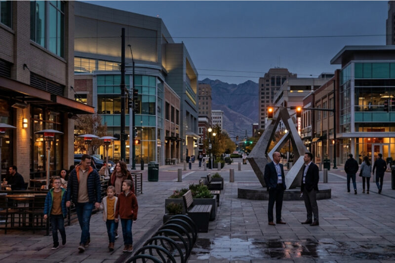 How Salt Lake City’s $1.2 Billion Sports District Could Turn Downtown Into A Year-Round Economic Engine