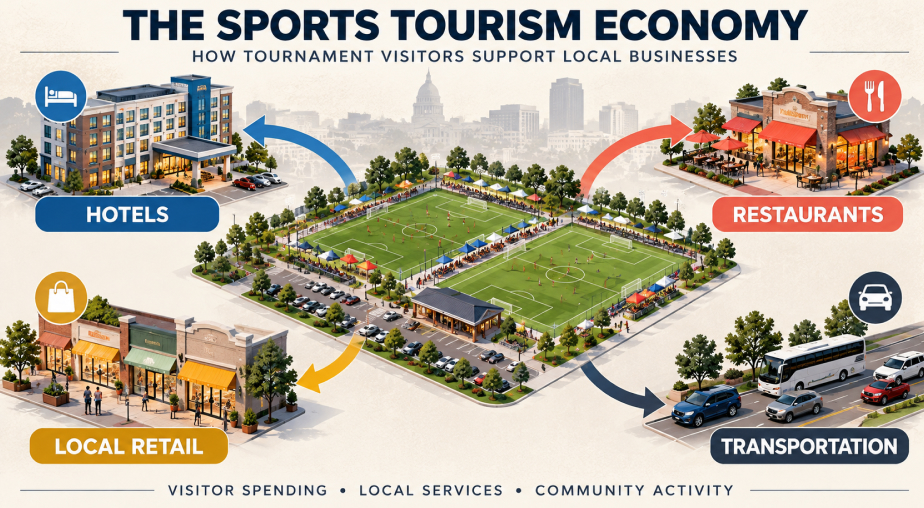 How Youth Sports Spending Moves Through The Local