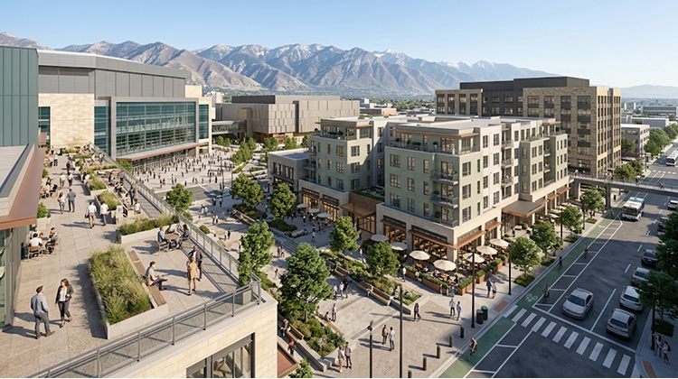 The New District Connects Sports, Retail, Culture, And Housing